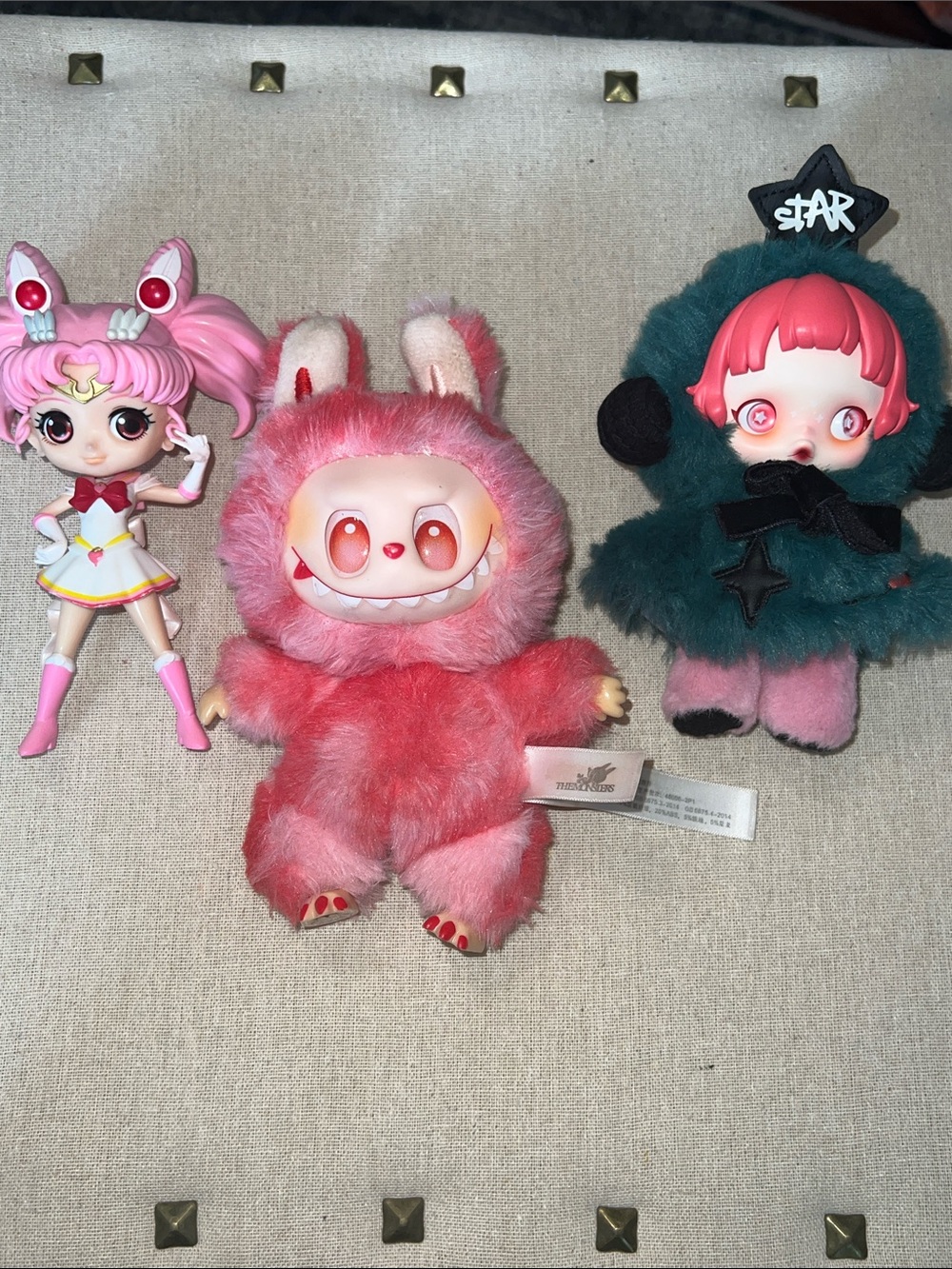 POP MART & Q Posket Kawaii Lot - Labubu, Skullpanda & Chibi Moon